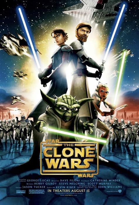 Star Wars The Clone Wars (TV Series 20082020) Posters — The Movie