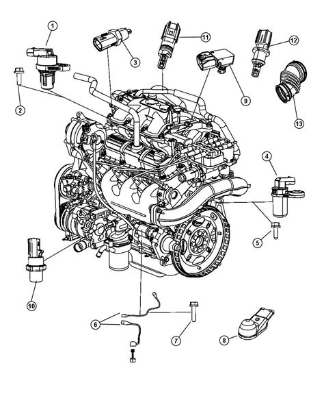 2008 chrysler town and country parts diagram