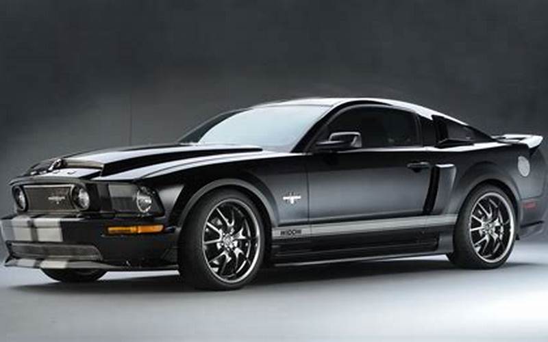 2009 Ford Mustang Black Widow