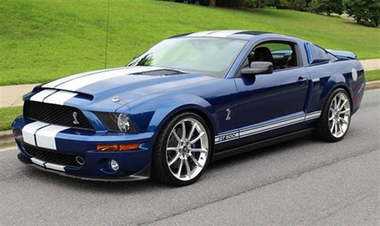 2009 ford mustang gt500 for sale