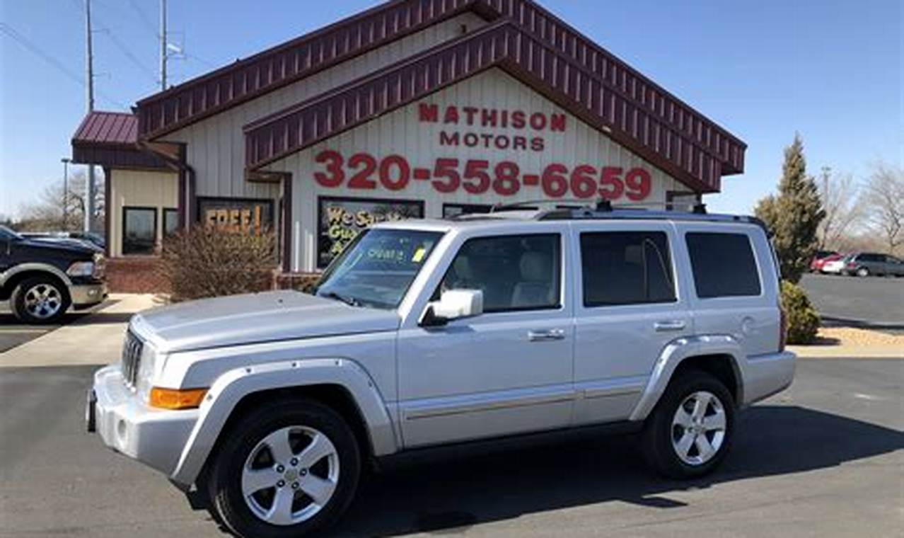 2009 jeep commander overland for sale