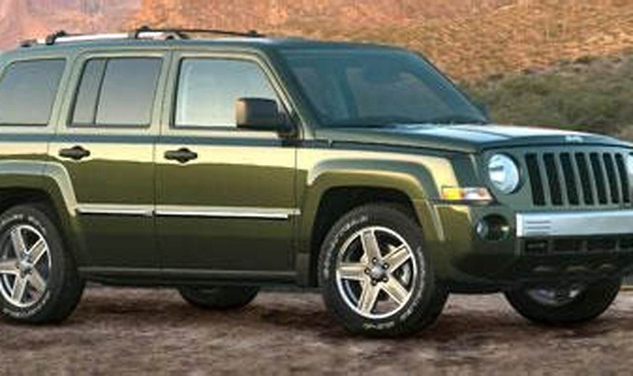 2009 jeep patriot 4 cyl,2 wheel drive for sale