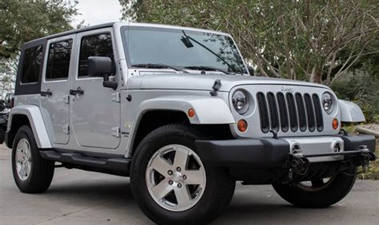2009 jeep wrangler sahara unlimited for sale