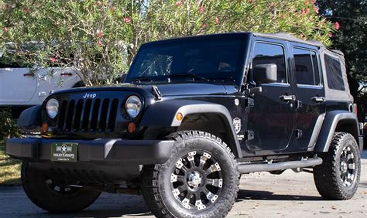 2009 jeep wrangler unlimited x for sale