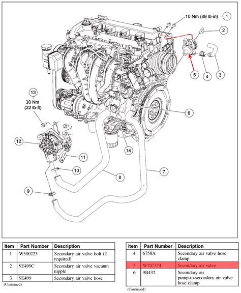2009 ford fusion 2.3l engine diagram
