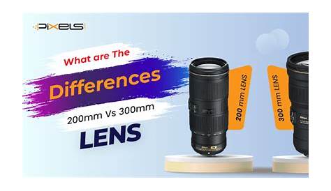 Nikon 18200mm and 18300mm DX lenses size comparison