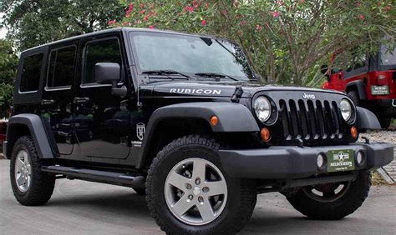 2010 jeep wrangler unlimited rubicon for sale