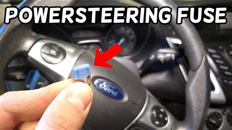 2010 ford fusion power steering assist fault