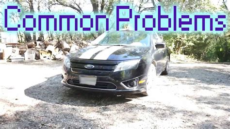 2010 ford fusion problems complaints