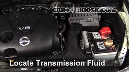 2010 nissan maxima transmission fluid change