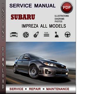 2010 subaru impreza service manual