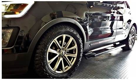 2011 Ford Explorer Limited Tire Size