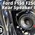 2011 ford f150 door speaker size