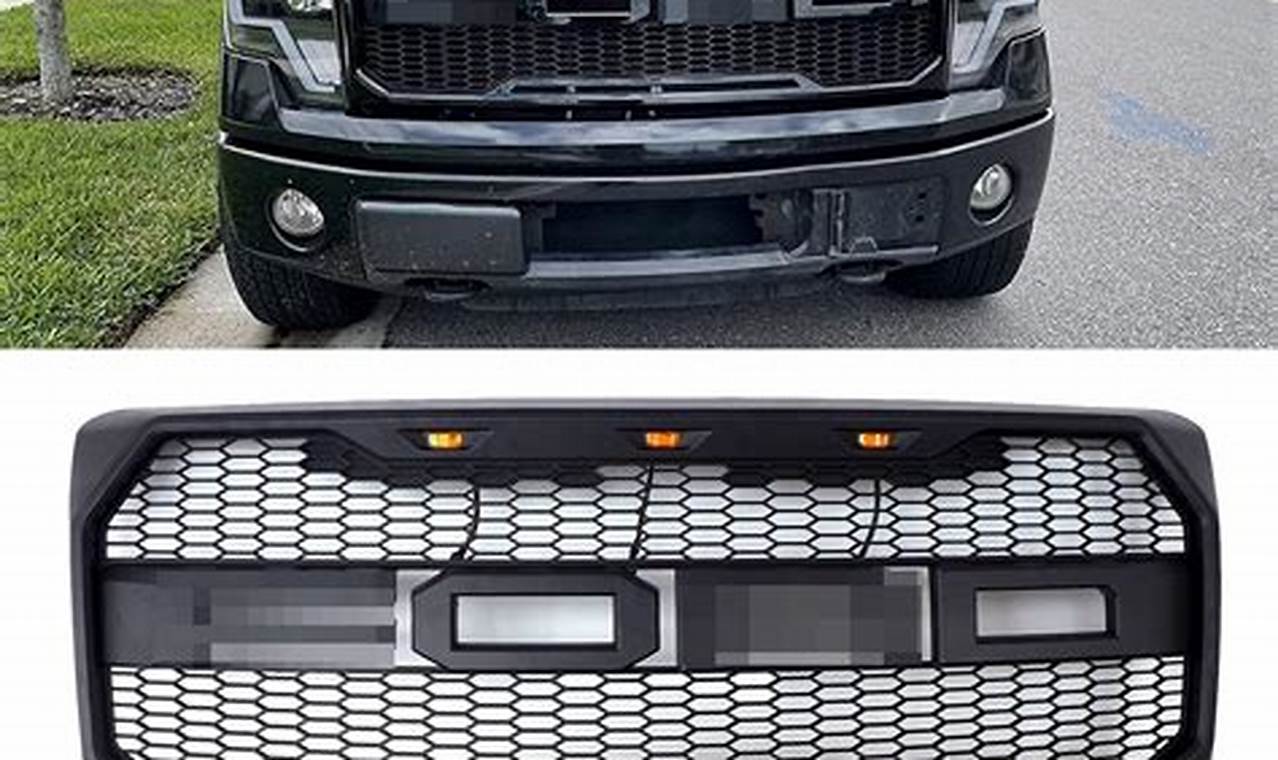 2011 ford f150 grill replacement