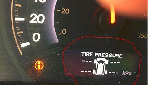 2011 Honda Odyssey Tire Pressure