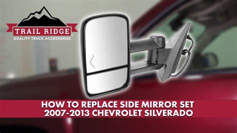 2011 Chevy Silverado Driver Side Mirror Replacement