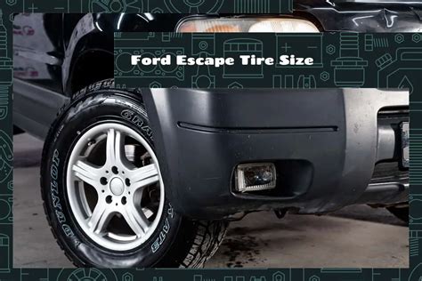 2011 ford escape limited tire size