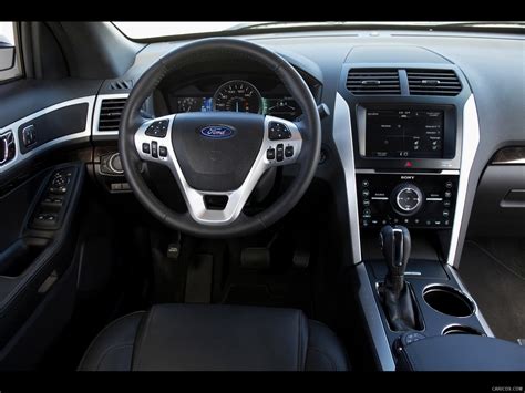 Interior of a 2011 Ford Explorer XLT showcasing its comfortable seating and modern dashboard