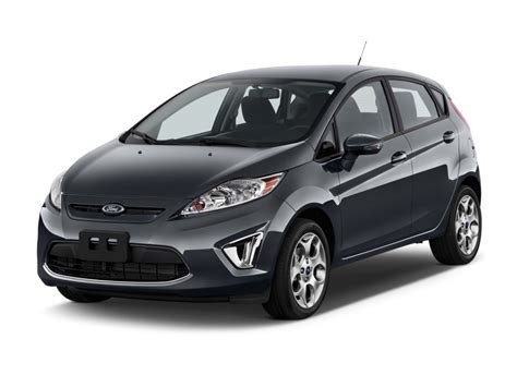 Exterior view of a 2011 Ford Fiesta showcasing its compact and stylish design