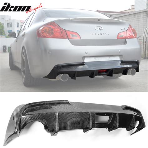 2011 G37 Sedan Rear Diffuser