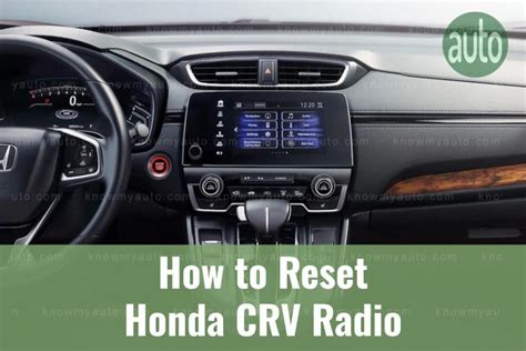 How To Enter Code For Radio On 2011 Honda Crv