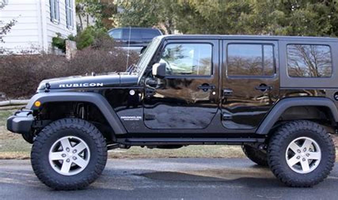 2012 4 door jeep rubicon for sale