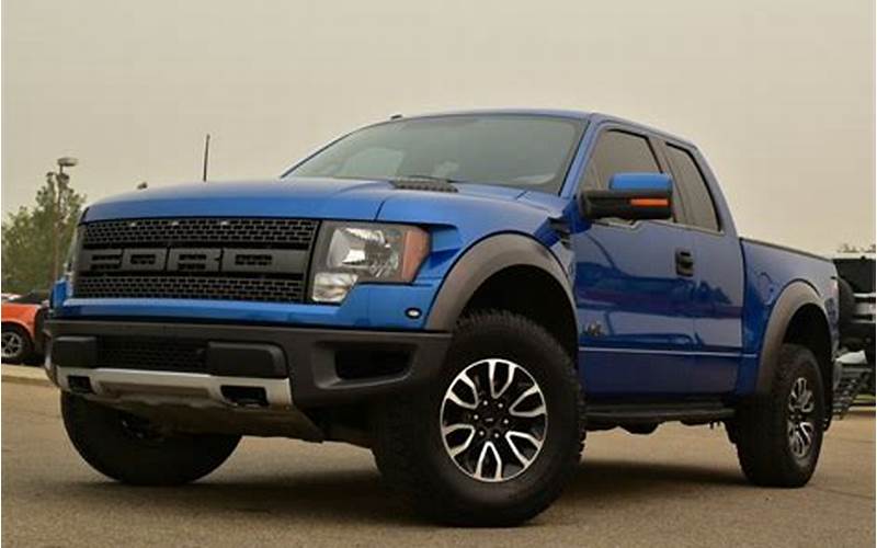 2012 Blue Ford Raptor For Sale
