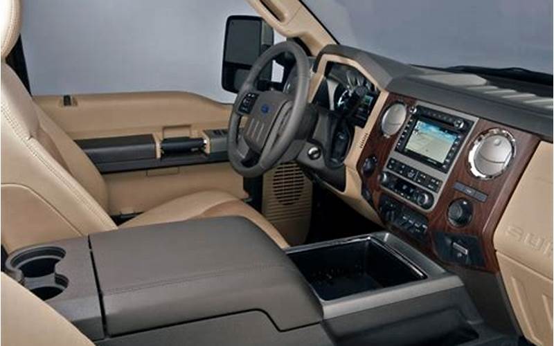 2012 Ford F250 Interior