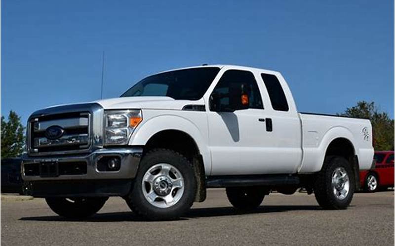 2012 Ford F250 Supercab Features