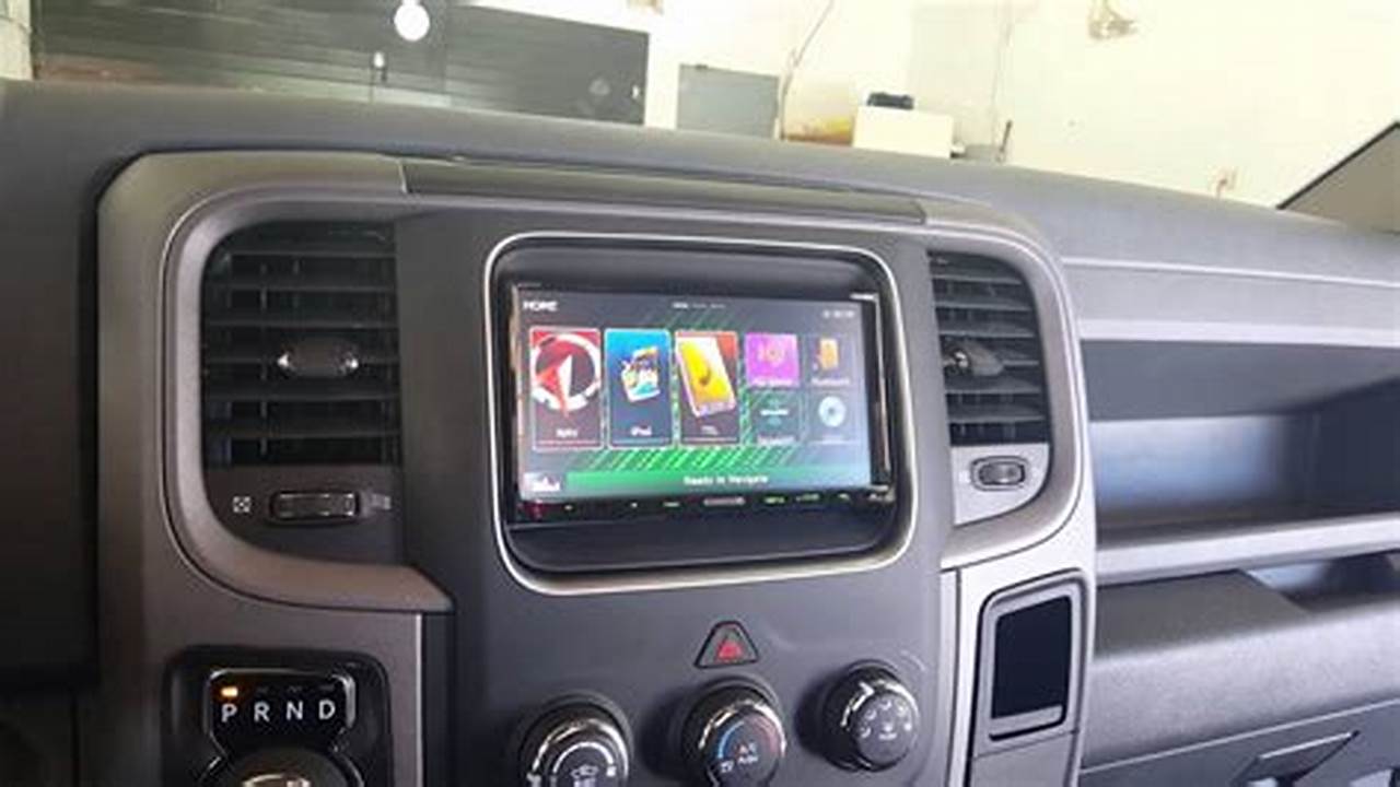 2012 Ram 2500 Radio Upgrade