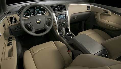 Dark Gray/Light Gray Interior 2012 Chevrolet Traverse LT