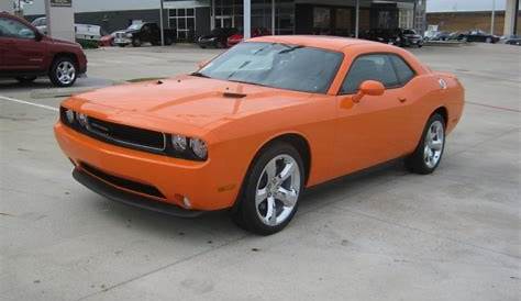 2012 Dodge Challenger Orange