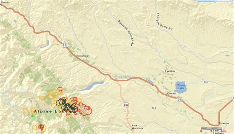 The spread of the Whit Fire west of Cody, WY slows Wildfire Today
