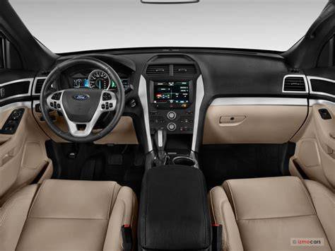 Interior of a 2012 Ford Explorer XLT SUV showing comfortable seating and modern dashboard