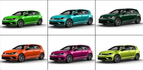 2012 Vw Golf R Paint Colors