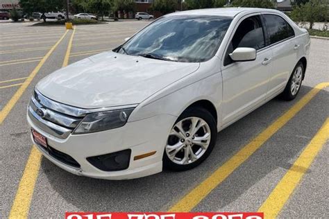 2012 ford fusion se for sale near me
