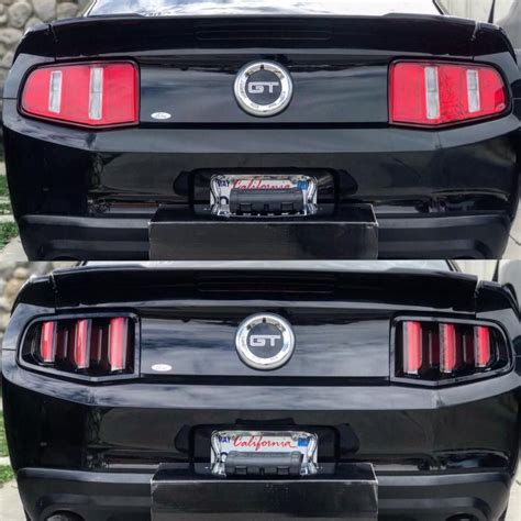 2012 mustang tail light covers