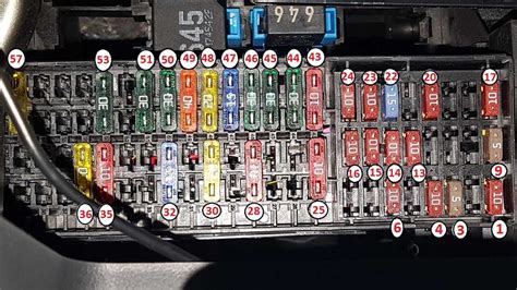 2012 Volkswagen Jetta SportWagen Fuse Box Diagrams