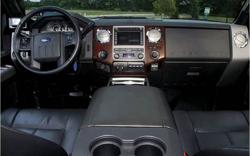 2013 Ford F250 Cng Interior