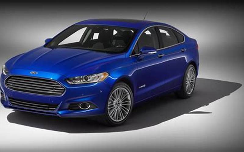 2013 Ford Fusion Benefits