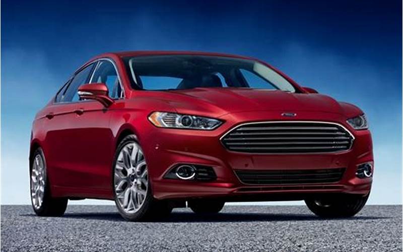 2013 Ford Fusion Features