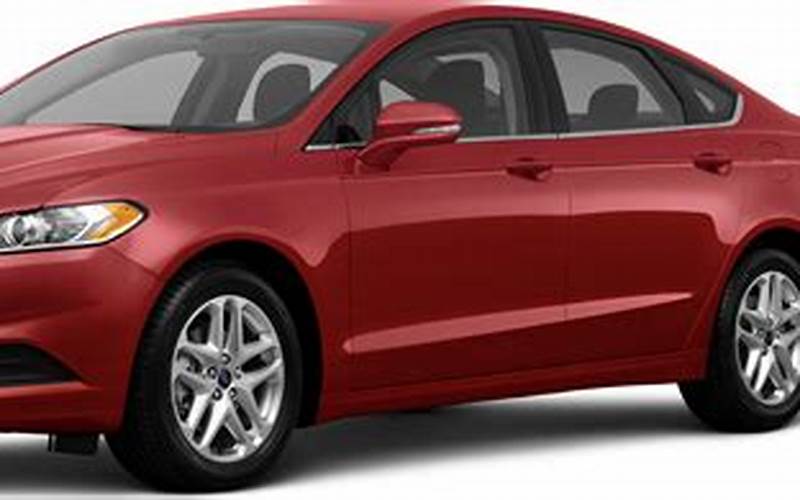 2013 Ford Fusion Price