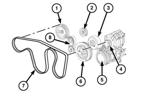 2013 dodge journey serpentine belt diagram 3.6