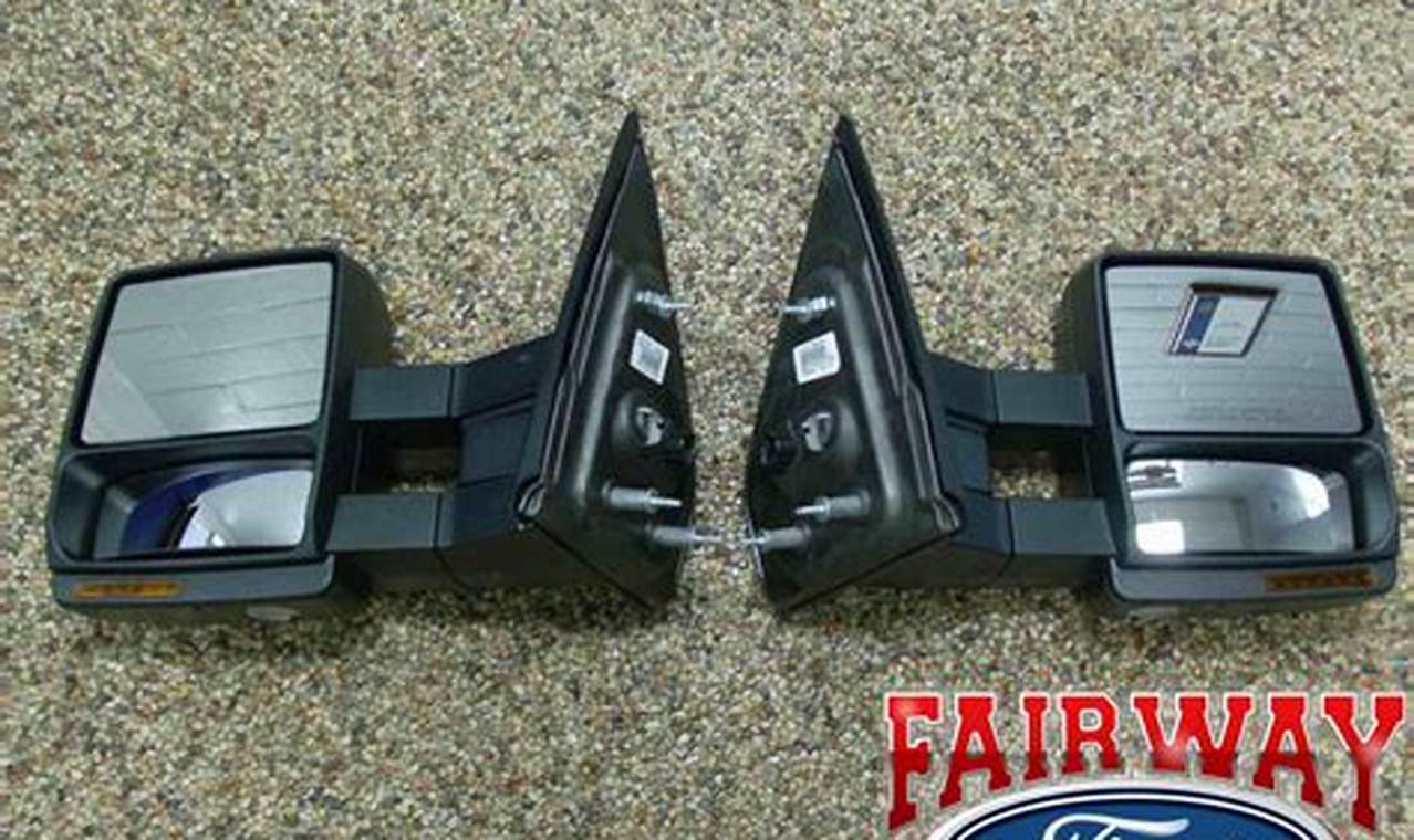 2013 ford f150 tow mirrors