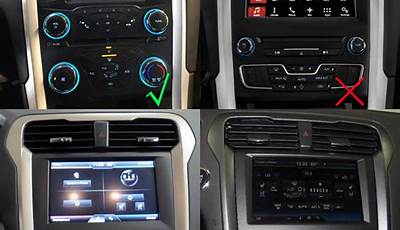 2013 Ford Fusion Aftermarket Radio