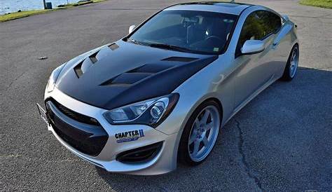 2013 Hyundai Genesis Coupe 20t Premium Rwd Wheel Offset Nearly Flush