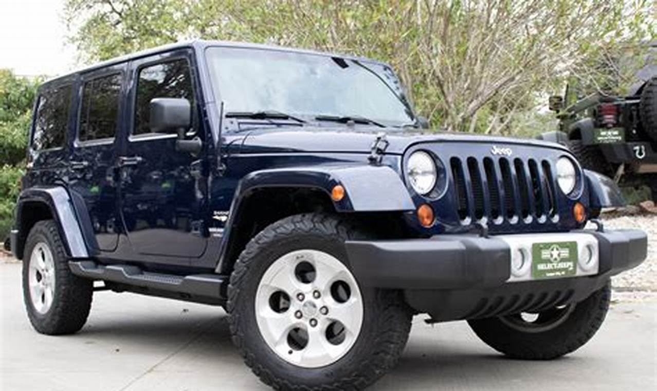 2013 jeep wrangler unlimited sahara for sale