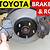 2013 toyota camry brake rotors