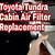 2013 toyota tundra cabin air filter