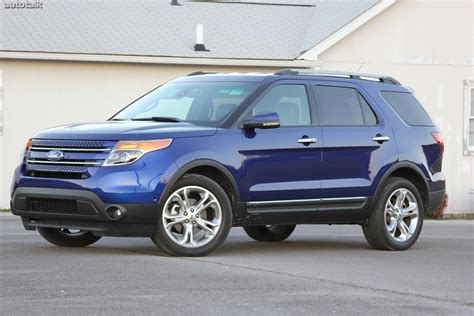 A detailed view of the 2013 Ford Explorer Limited SUV